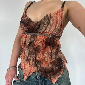 00s fairy sequin cami top - Size Small