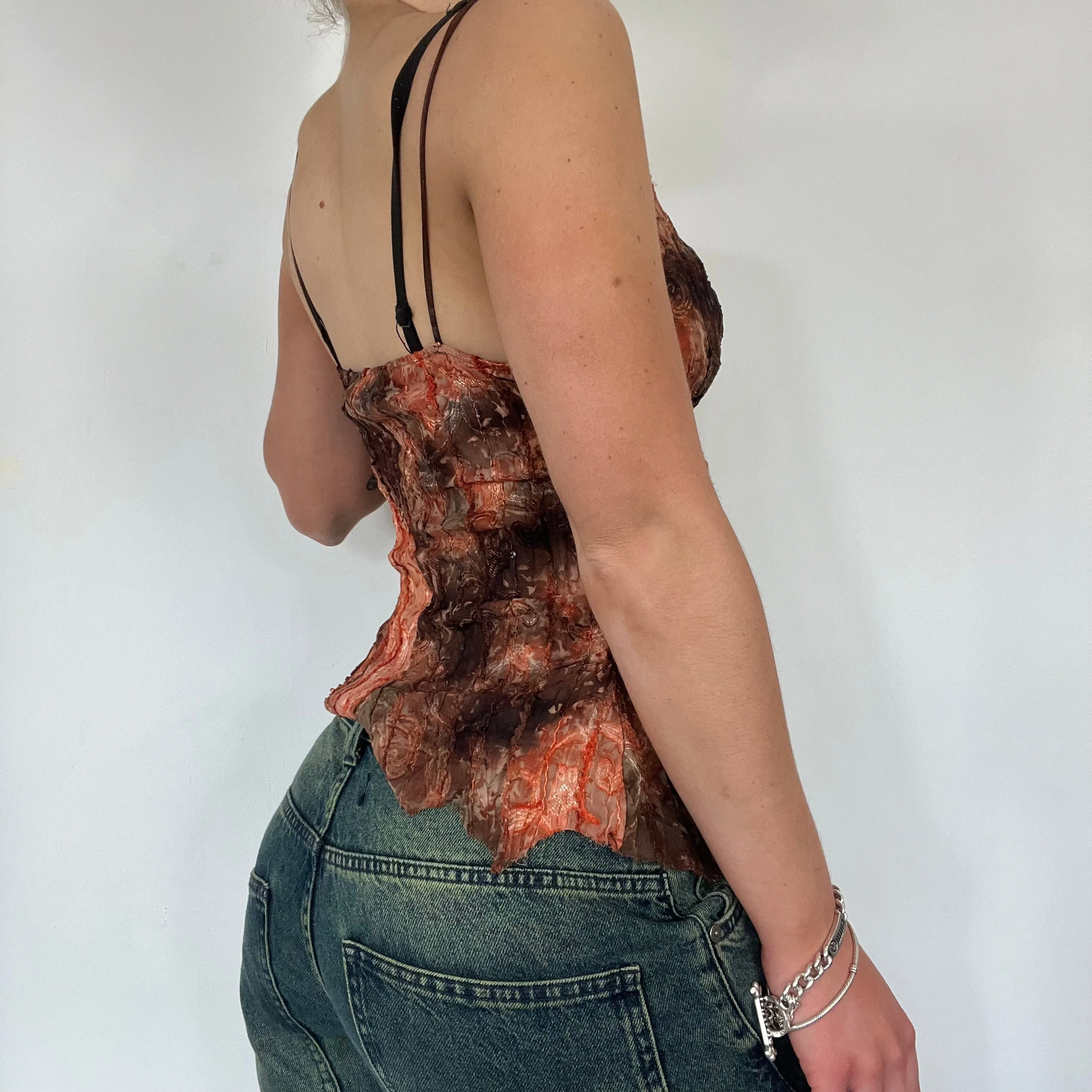 00s fairy sequin cami top - Size Small