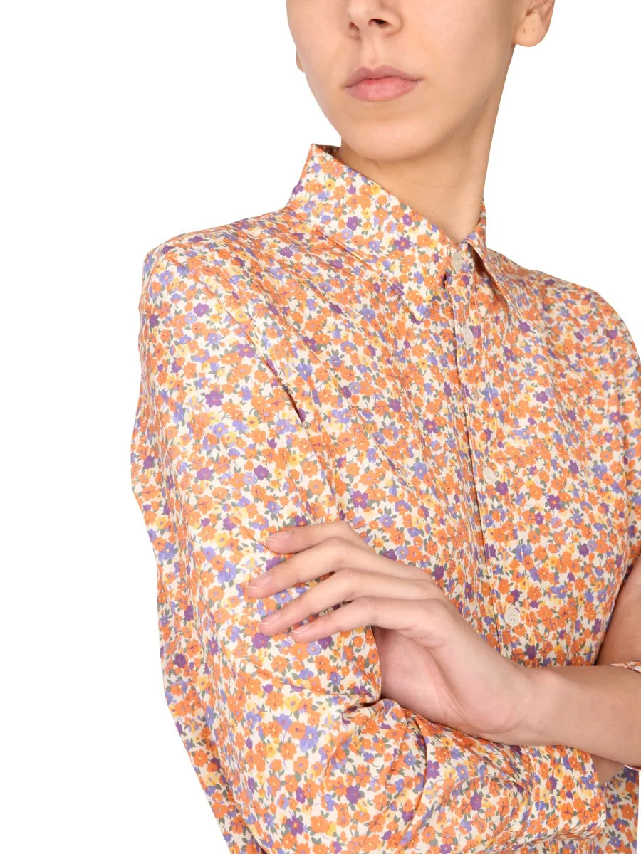 A.P.C. Floral Print Shirt