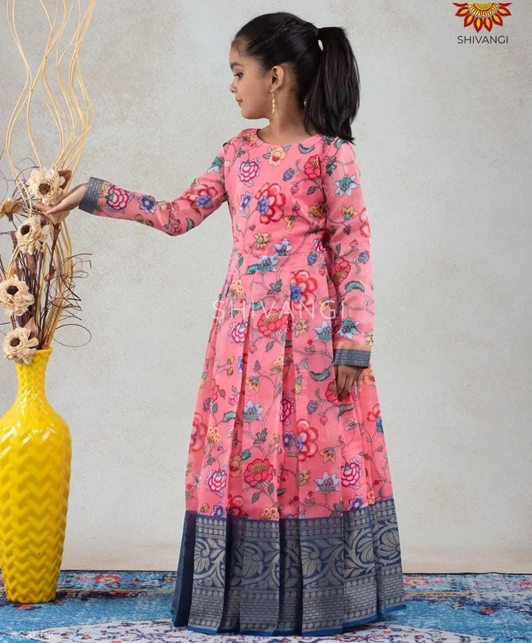 Banarasi Designer Kids Gwon