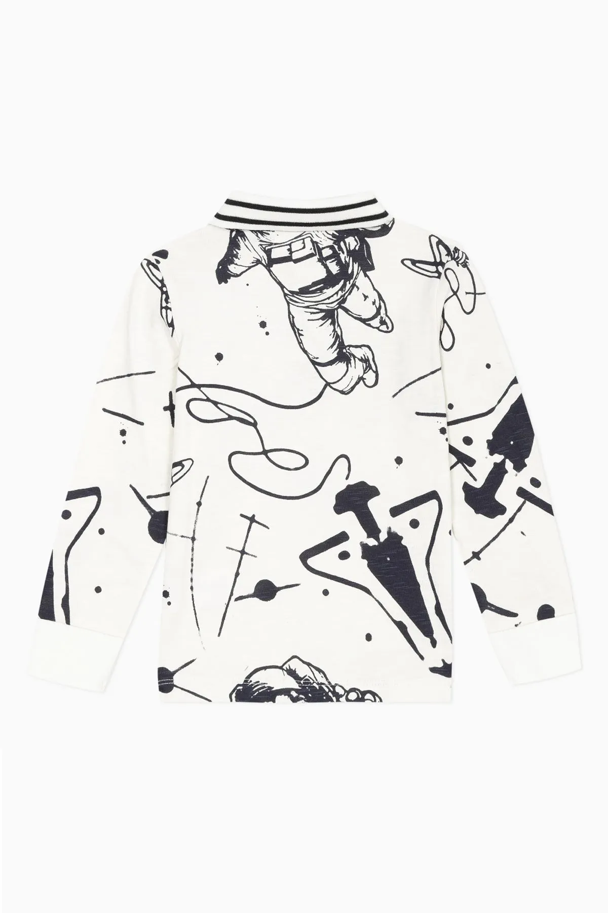 Catimini Astronaut Boys Polo Shirt