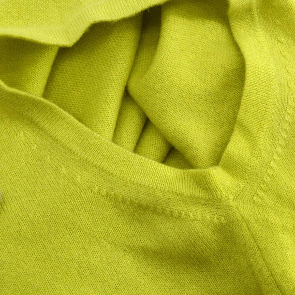 Chanel 1996 sleeveless cashmere top #44