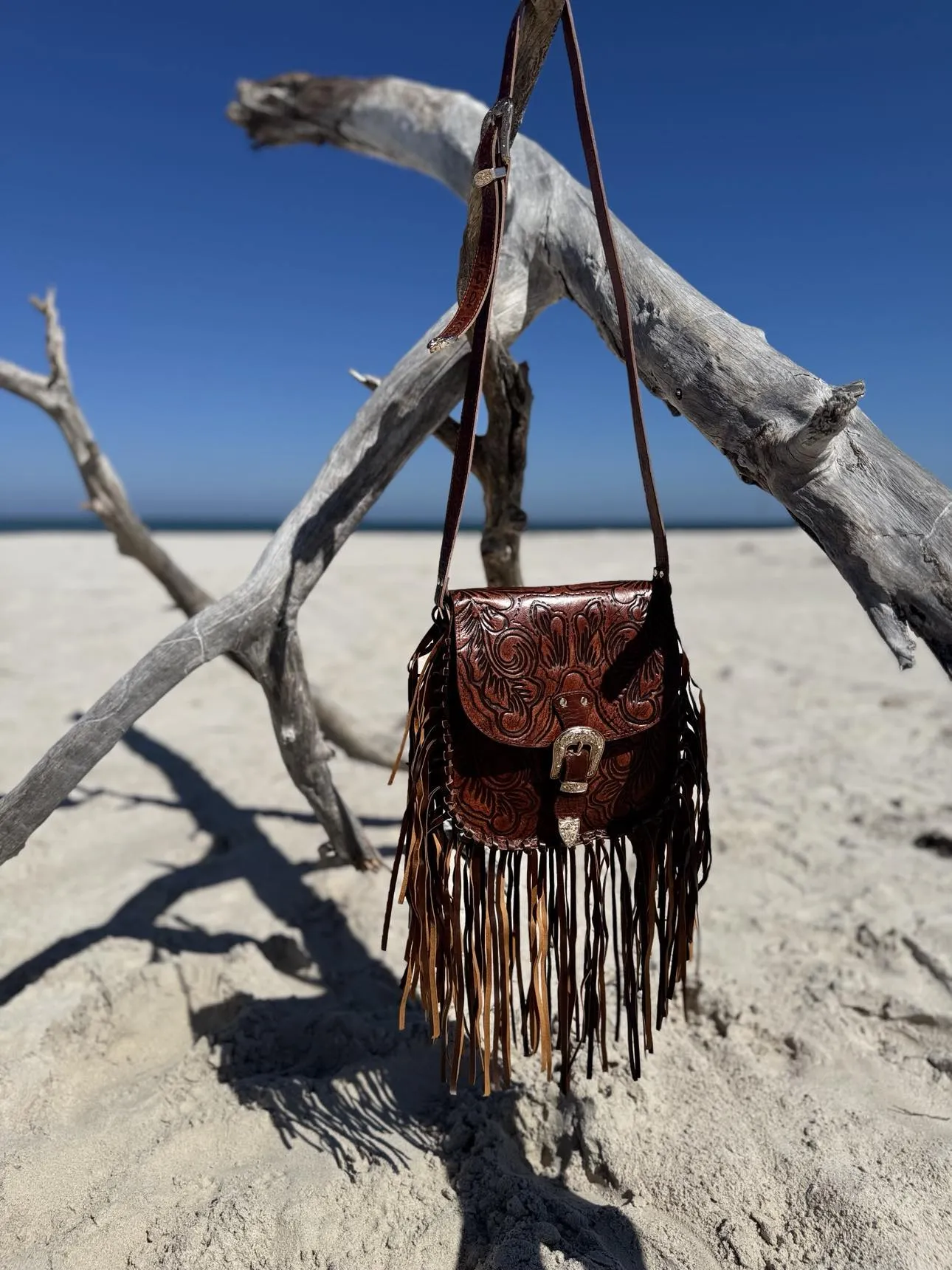 Feyre Fringe Leather Bag