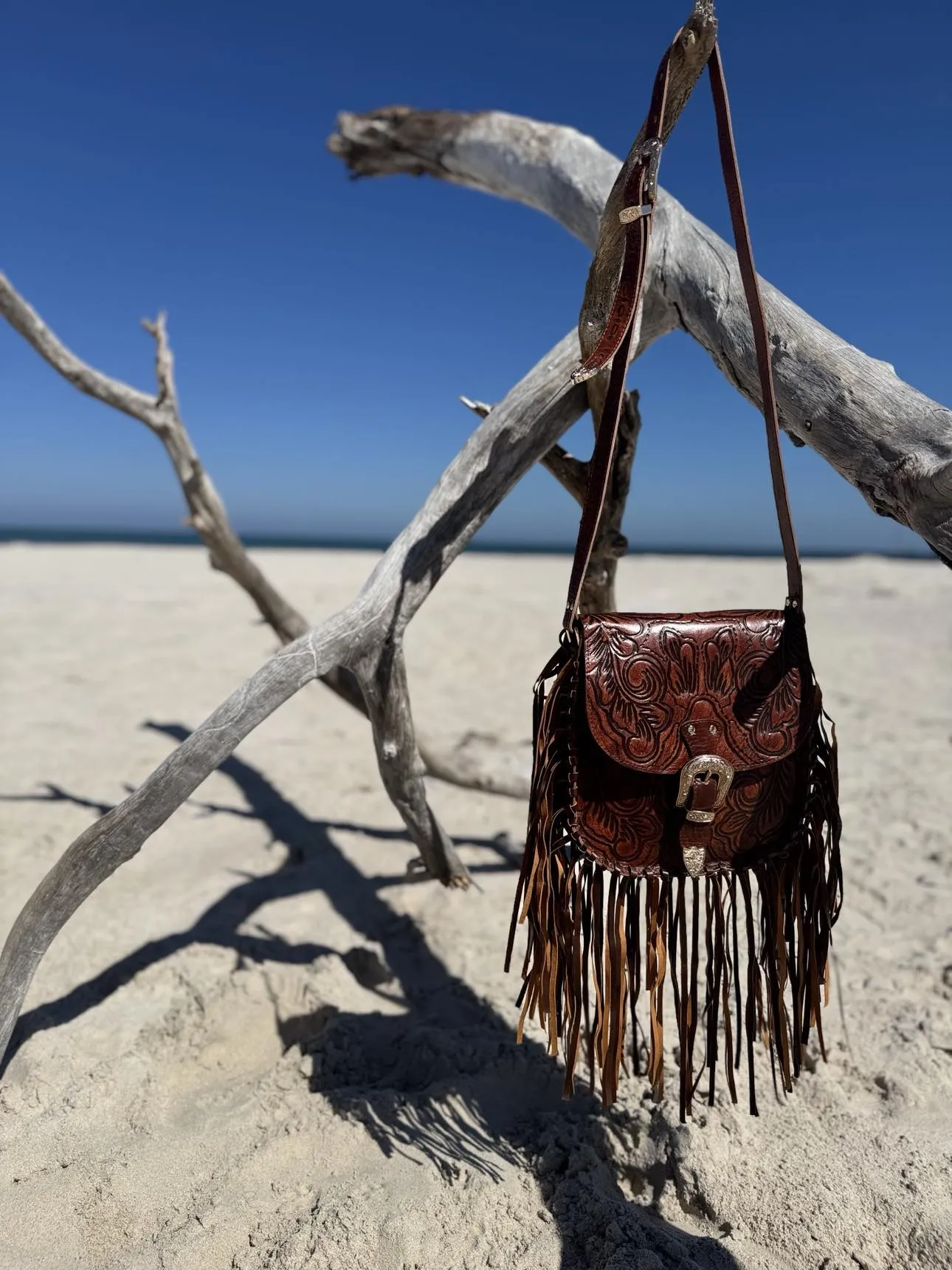 Feyre Fringe Leather Bag