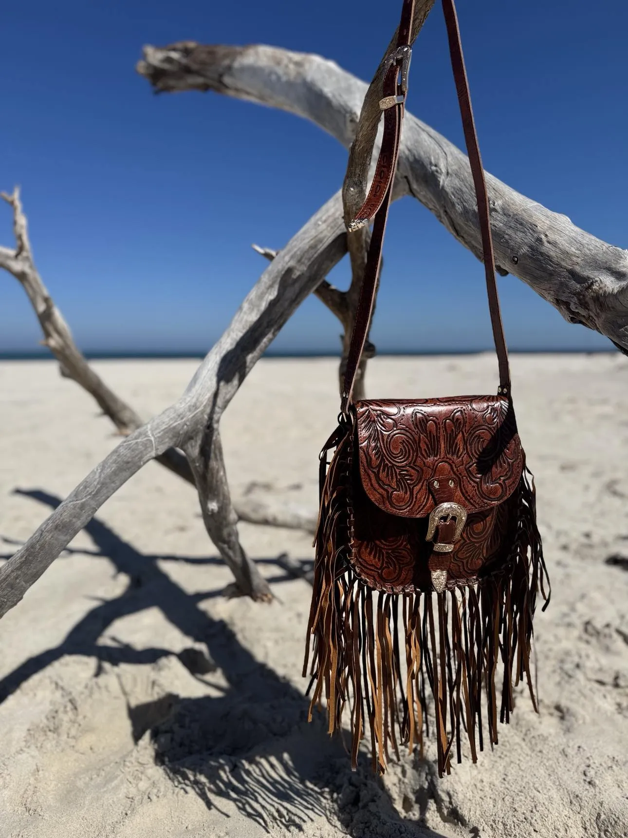 Feyre Fringe Leather Bag