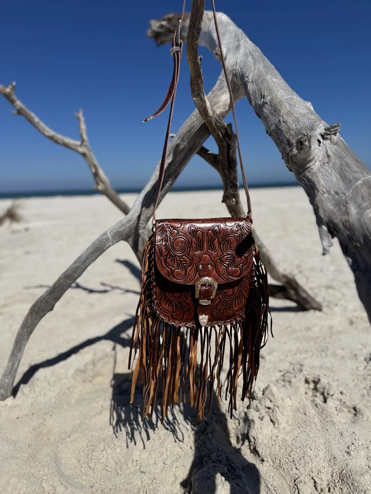 Feyre Fringe Leather Bag