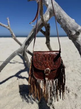 Feyre Fringe Leather Bag
