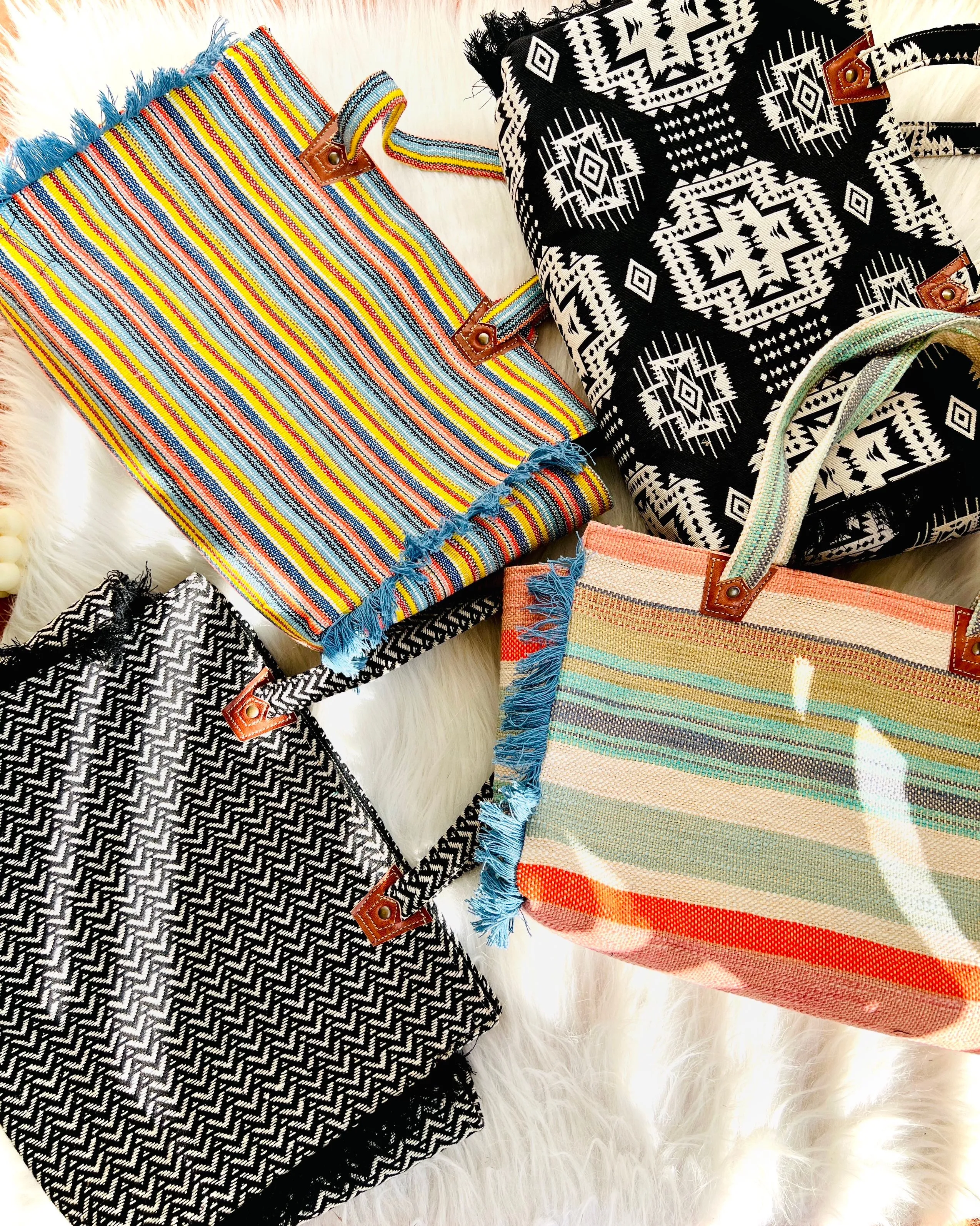 Glam Fringe Laptop Bag