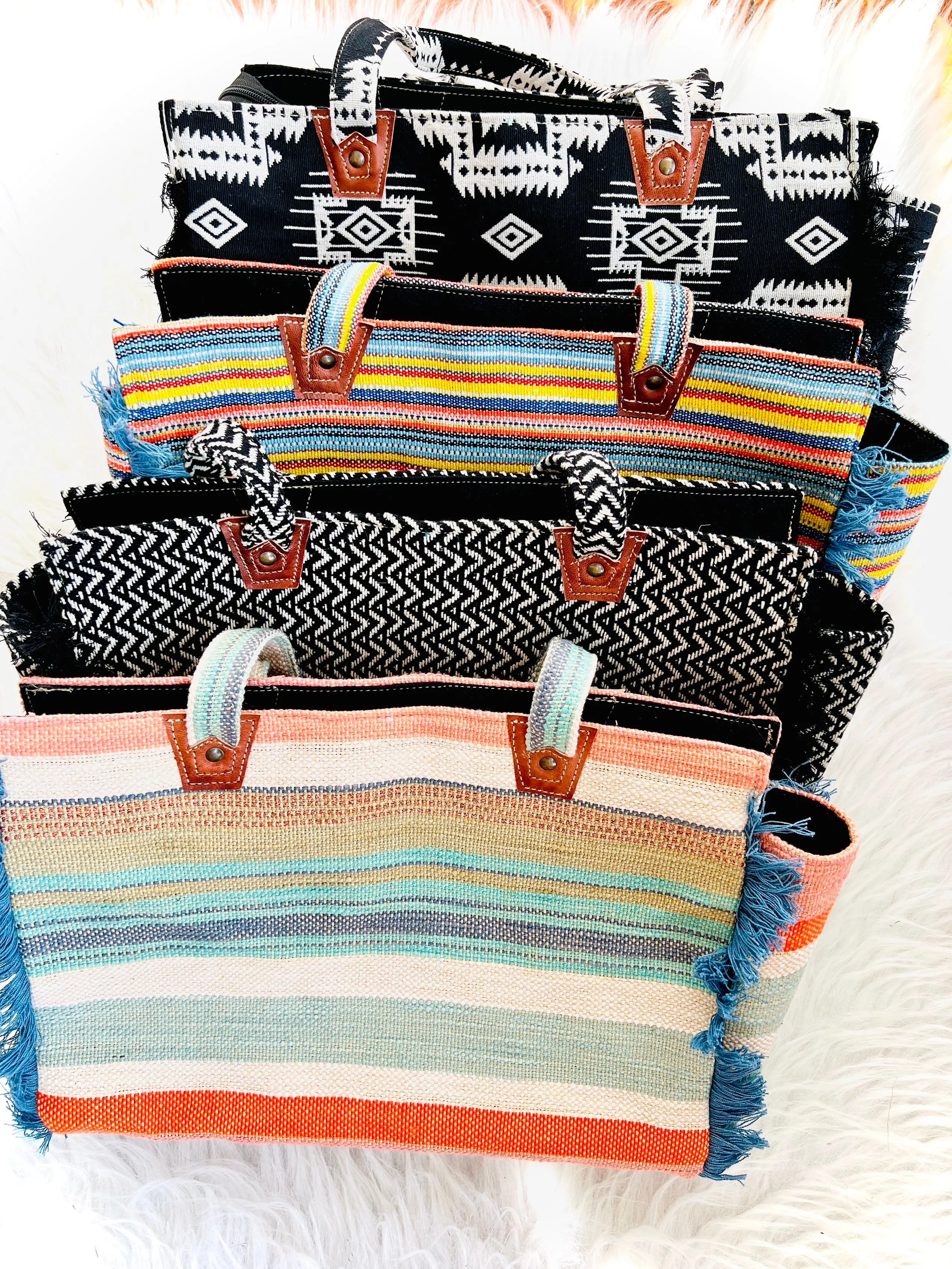 Glam Fringe Laptop Bag