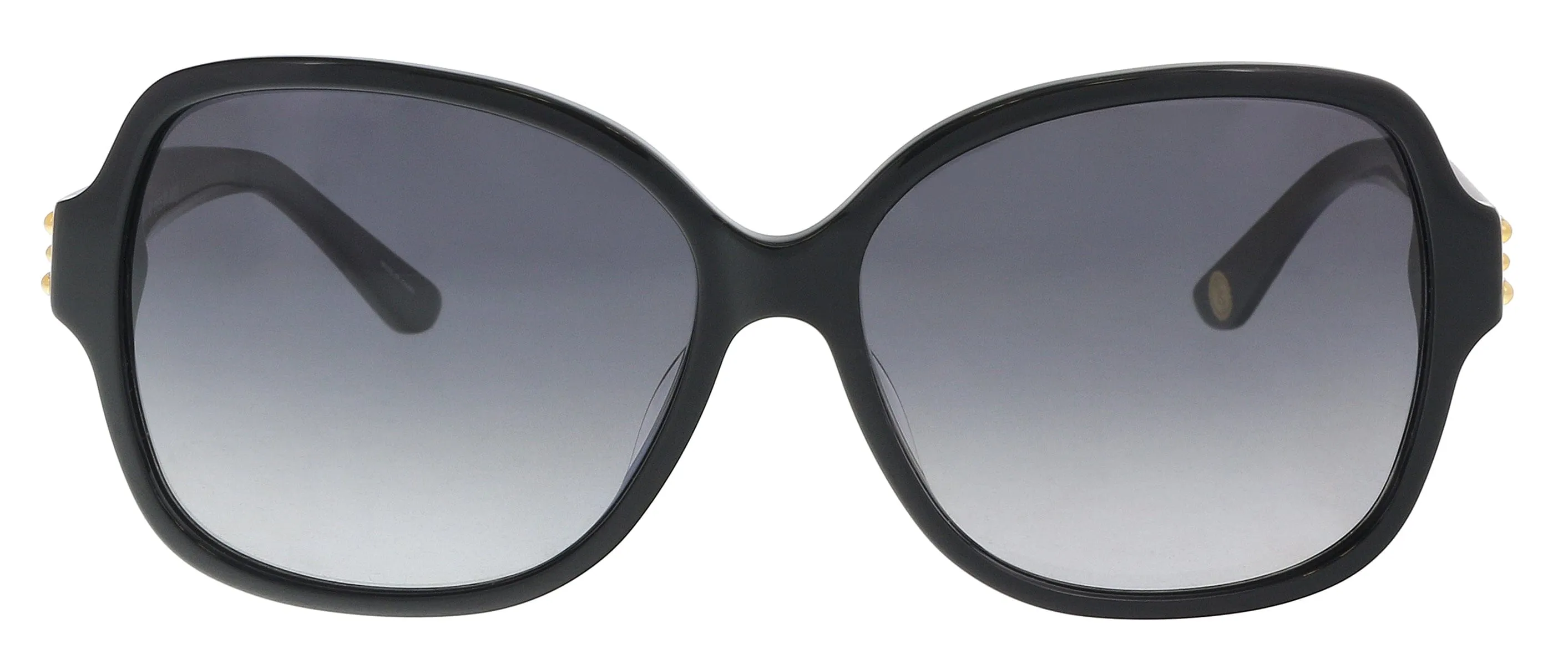 Juicy Couture JU 592/S 08070/9O Black Square Sunglasses