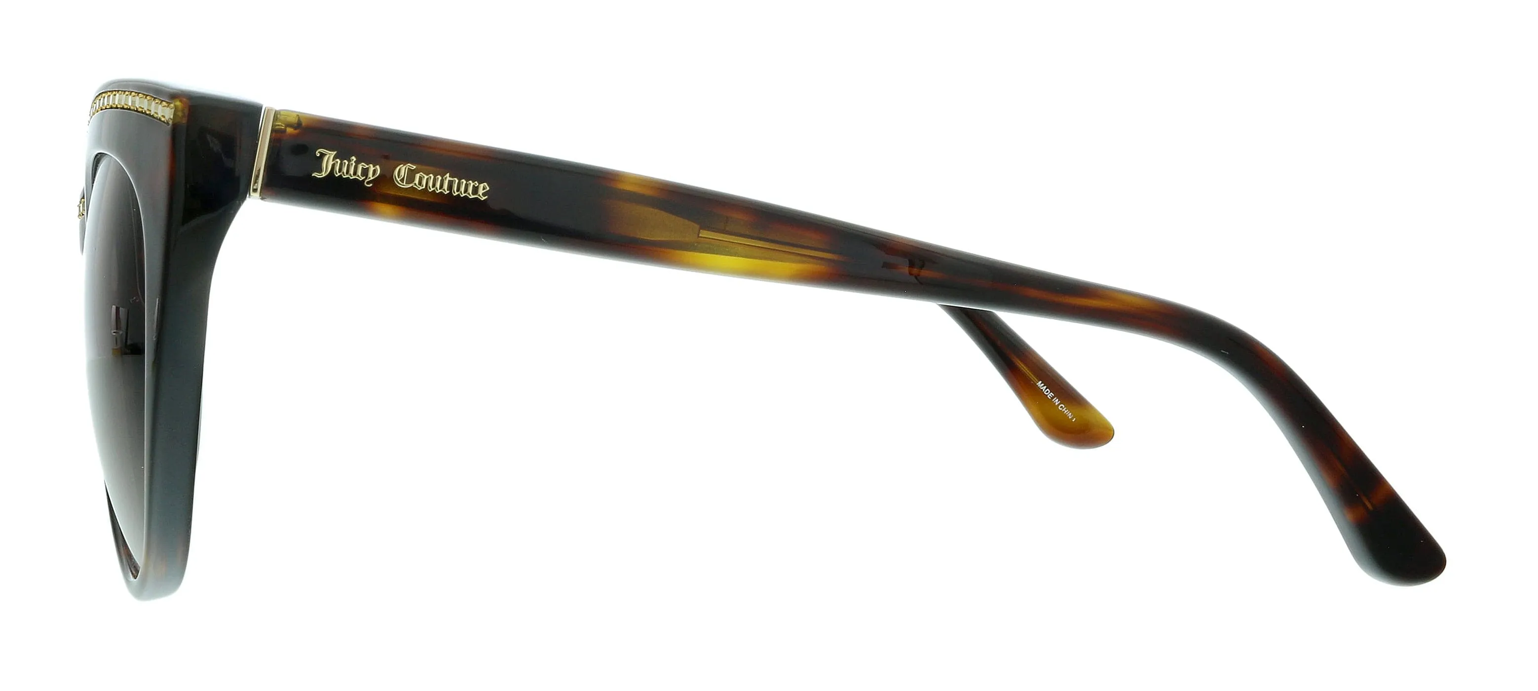 Juicy Couture JU 595/S HA 0086 Havana Cateye Sunglasses