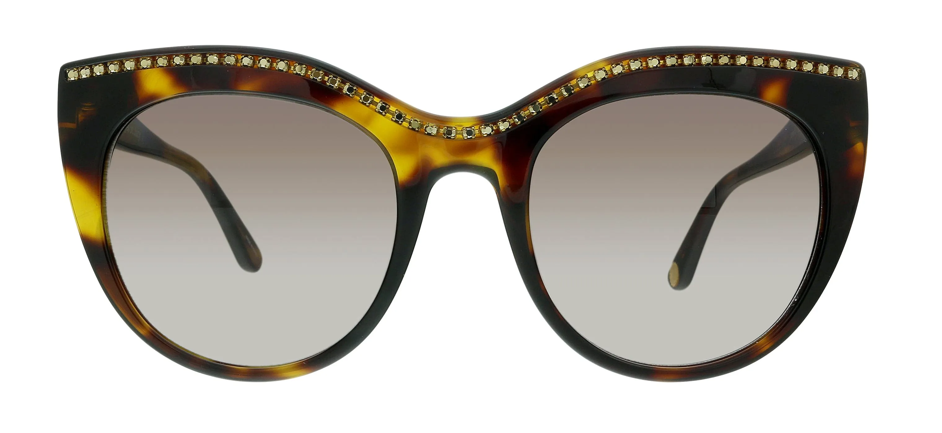 Juicy Couture JU 595/S HA 0086 Havana Cateye Sunglasses