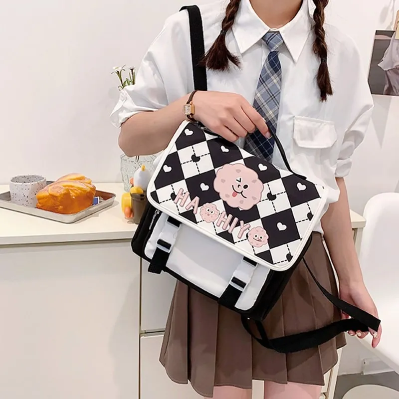 Kawaii Cartoon Animal Shoulder Bag