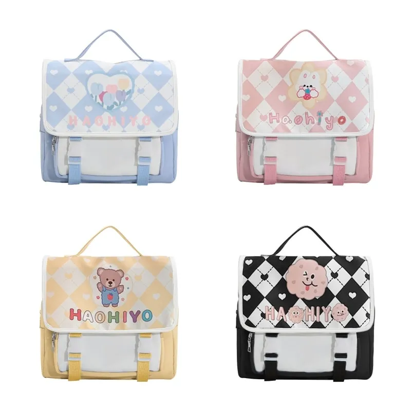 Kawaii Cartoon Animal Shoulder Bag