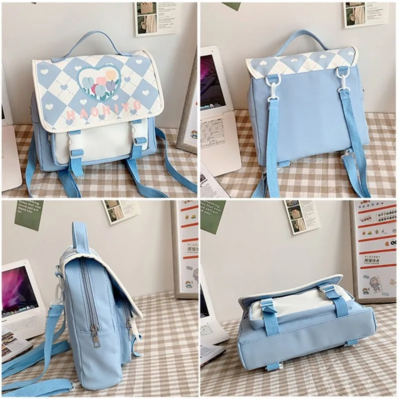 Kawaii Cartoon Animal Shoulder Bag