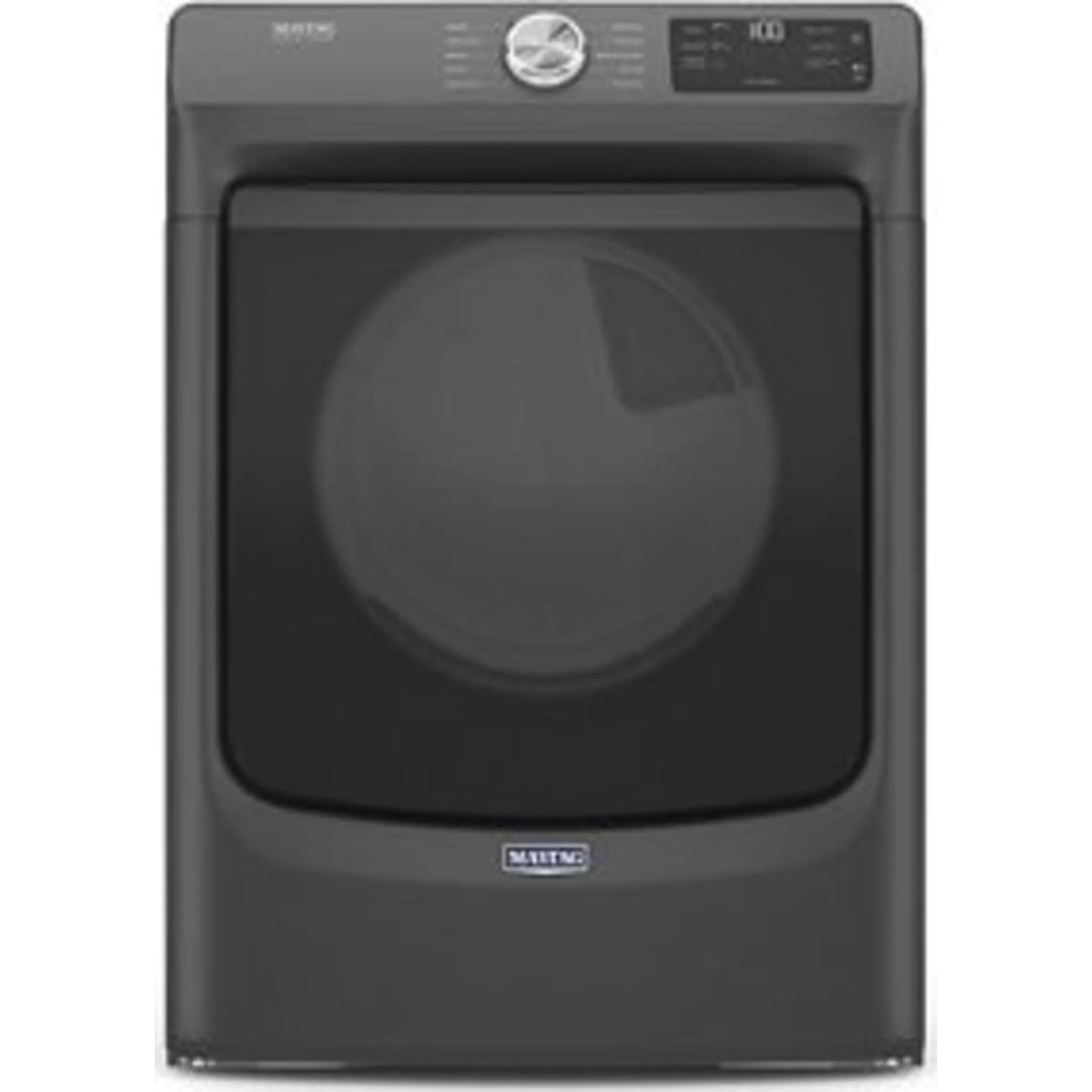 Maytag Front Load Electric Dryer with Extra Power and Quick Dry cycle - 7.3 cu. ft. (YMED5630MBK)