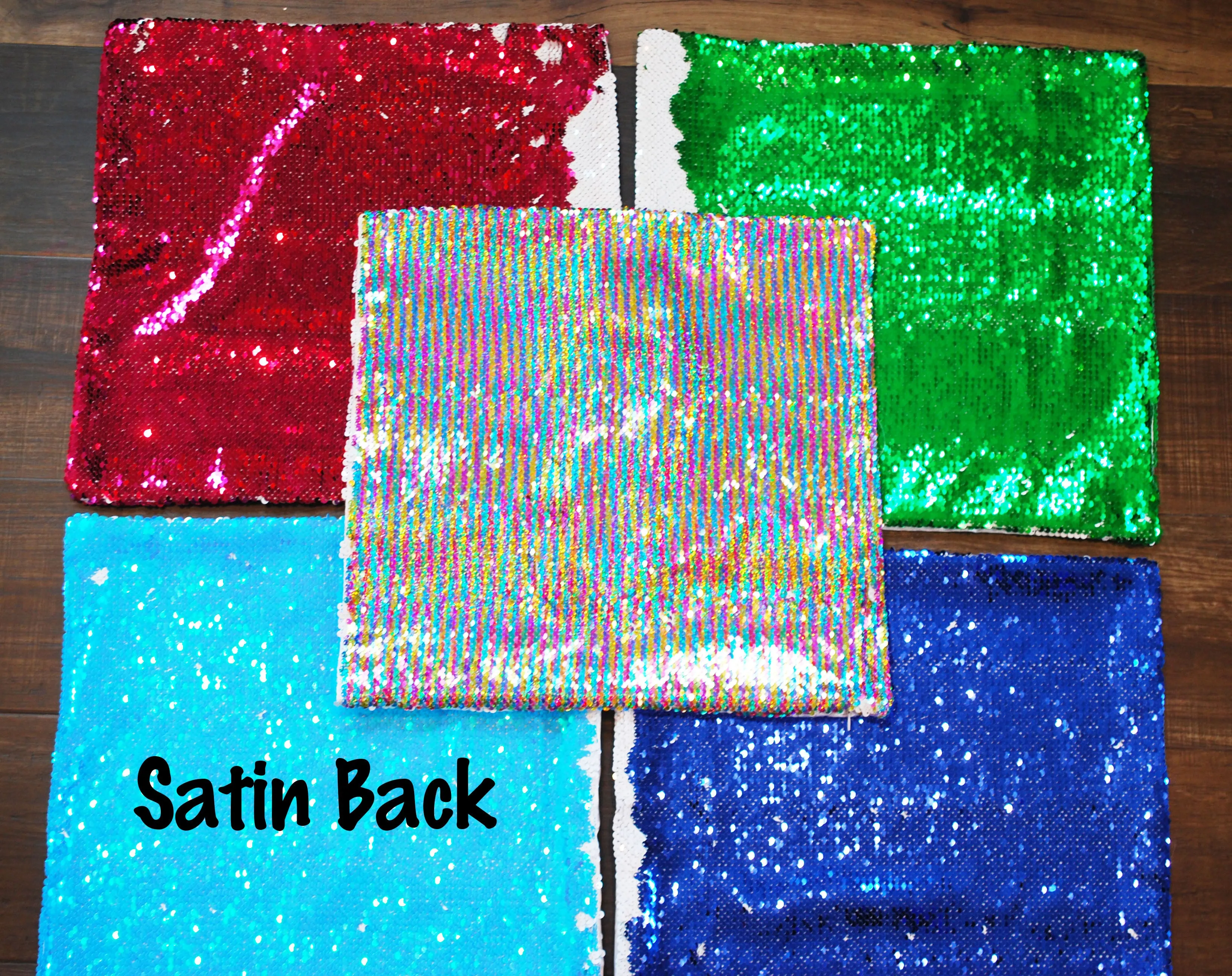 PERSONALIZED DANCER GYMNAST LEAPING Mermaid Sequin Flip Pillow