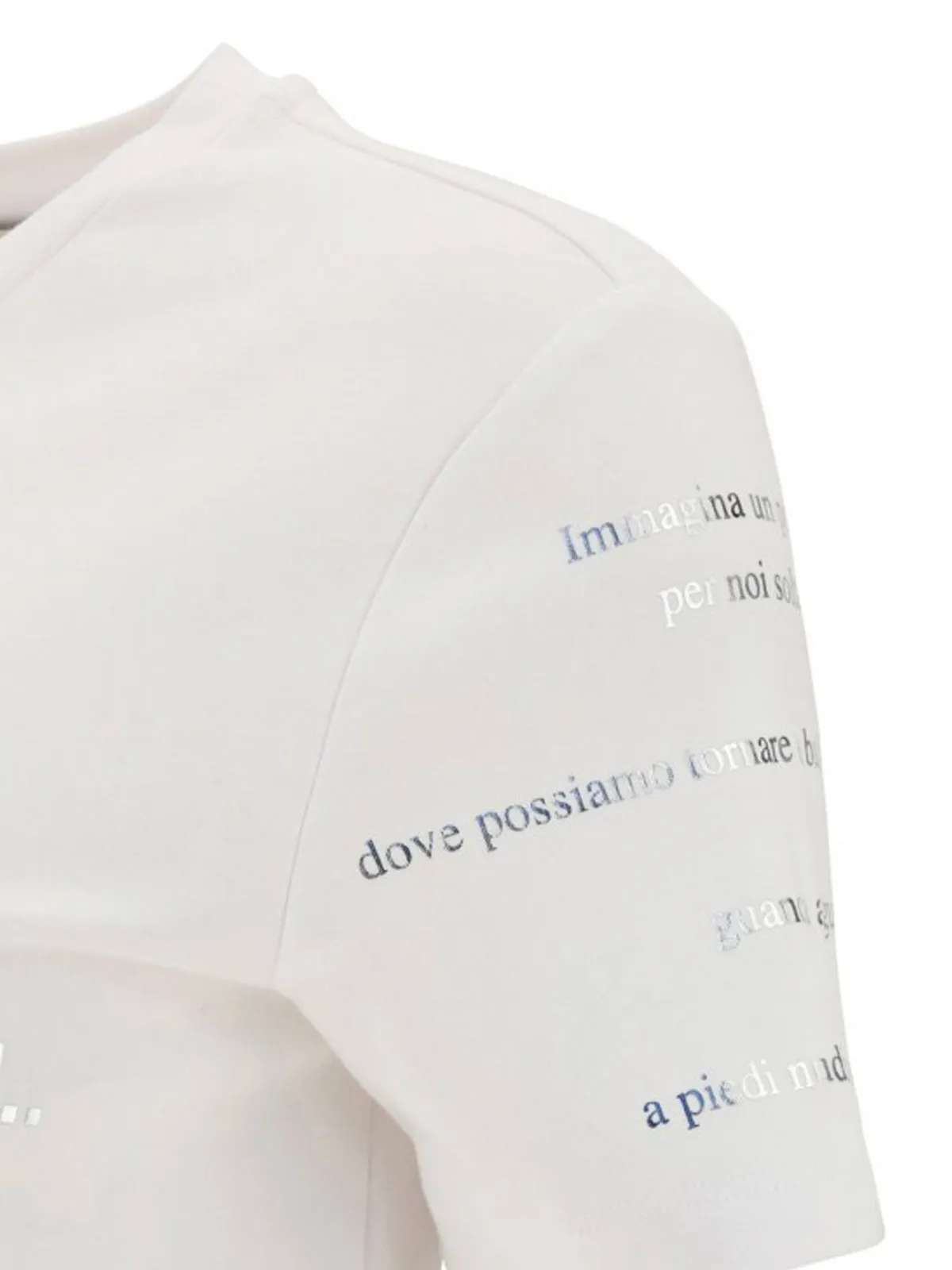 'S Max Mara Giga Logo Printed T-Shirt
