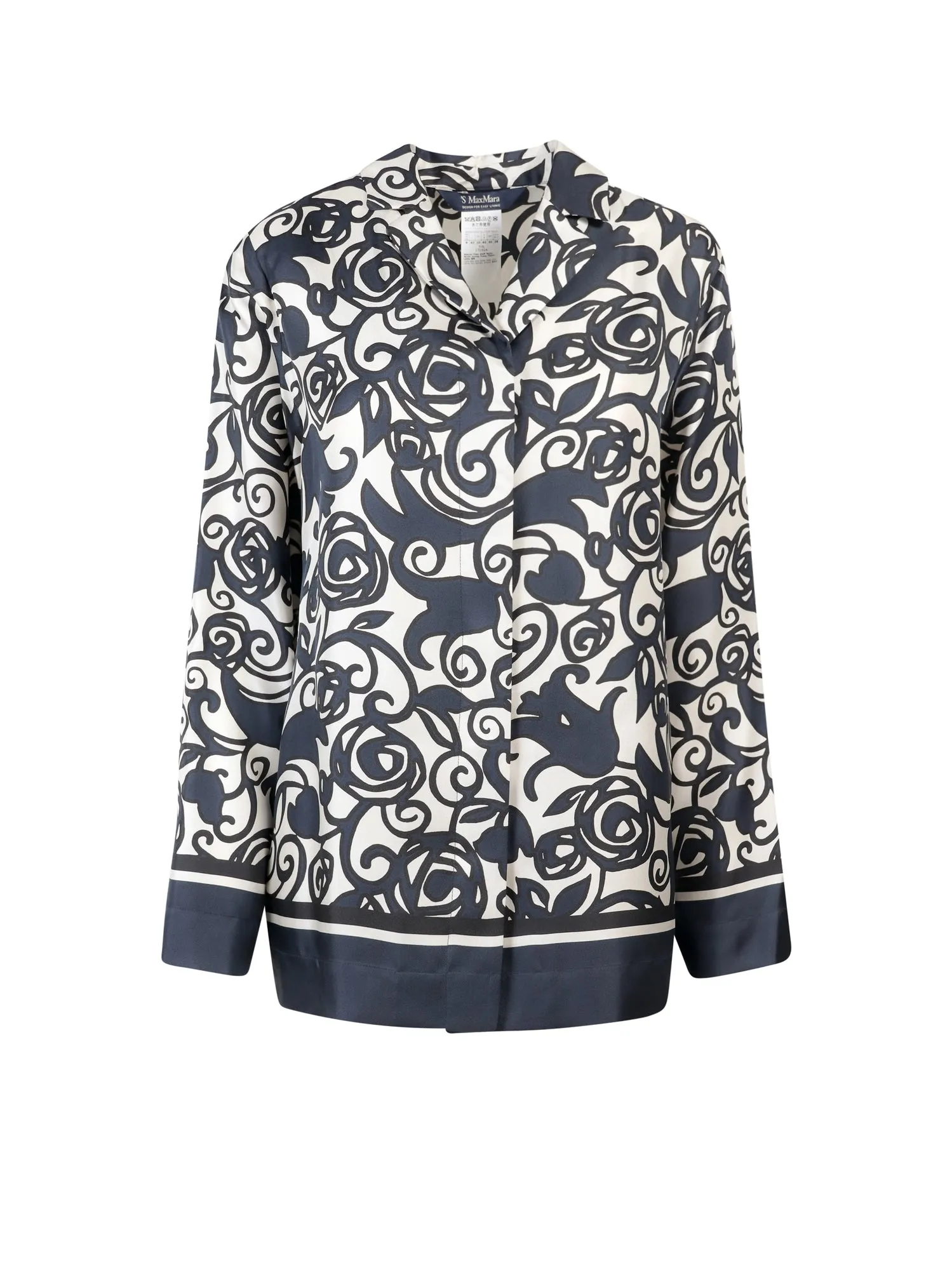 'S Max Mara Motif Printed Shirt