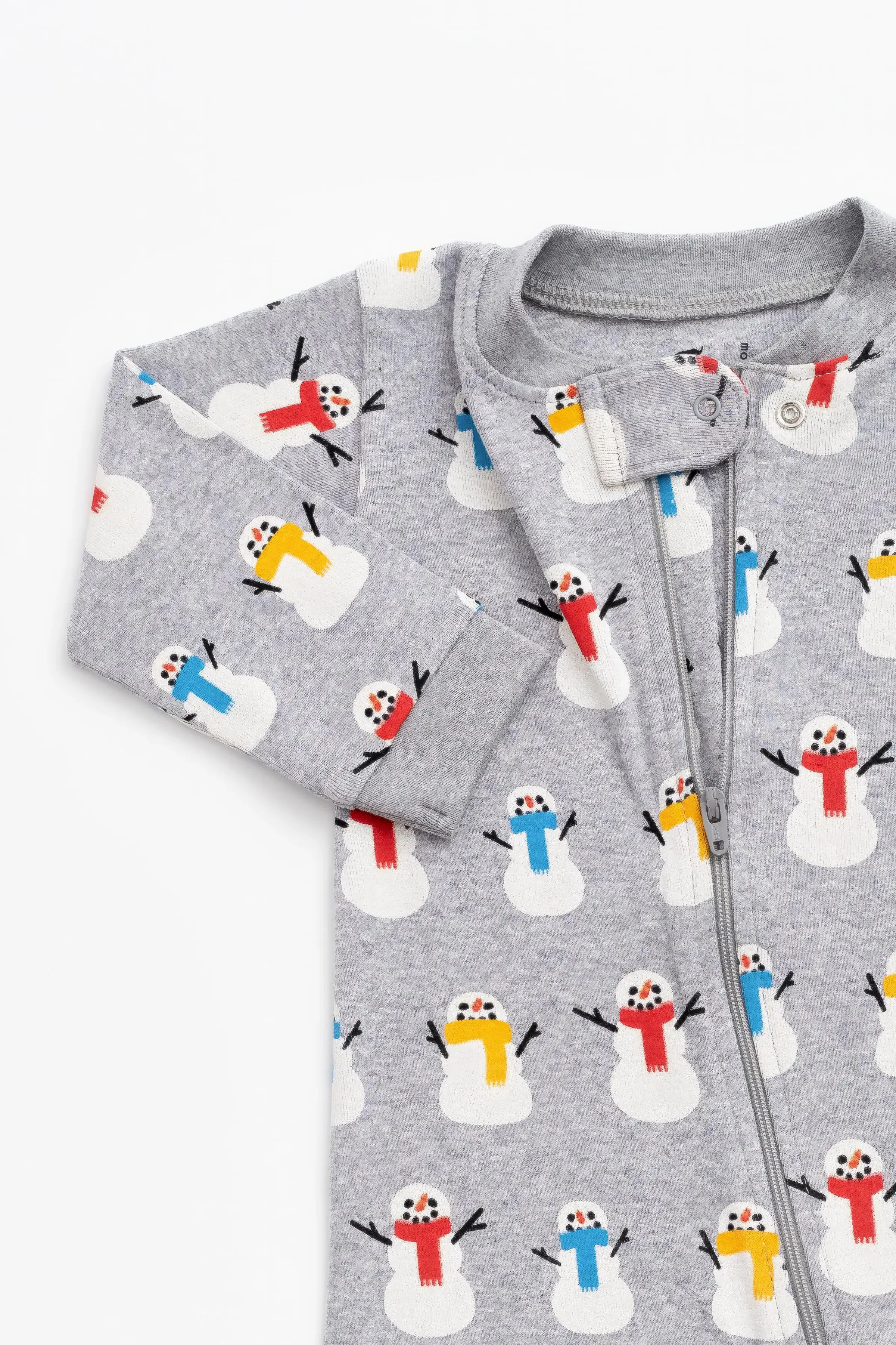 SALE - One-Piece Baby Pajamas_Cheery Snowmen