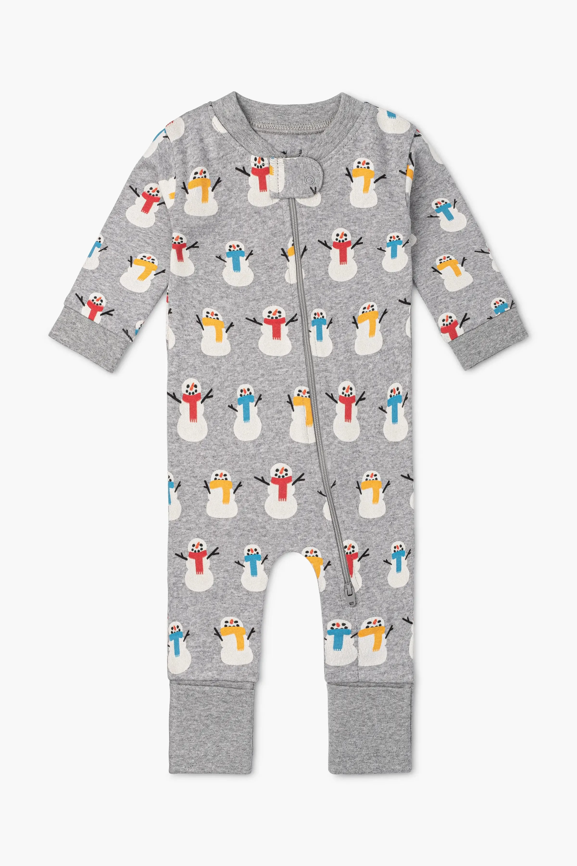 SALE - One-Piece Baby Pajamas_Cheery Snowmen
