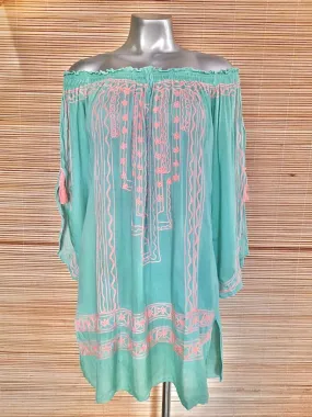 SHORT DRESS EMBROIDERY 3 Colors