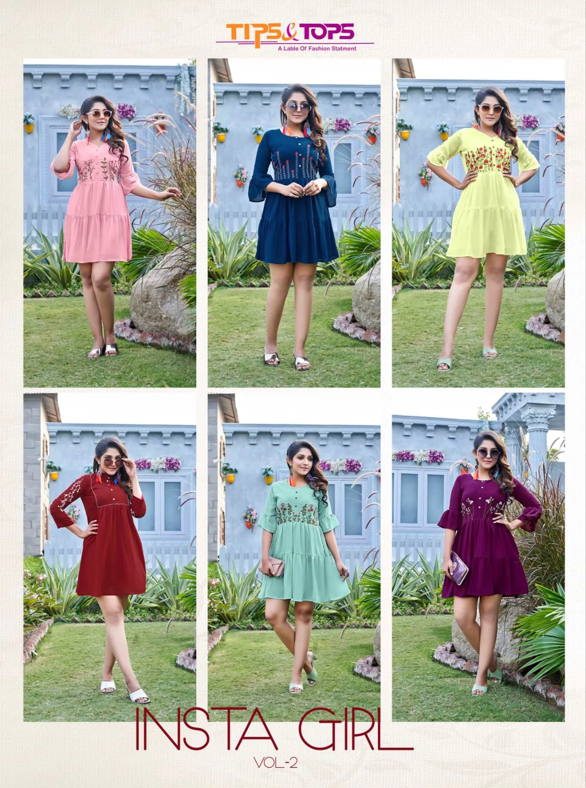 TIPS & TOPS INSTA GIRL VOL 02 KURTI