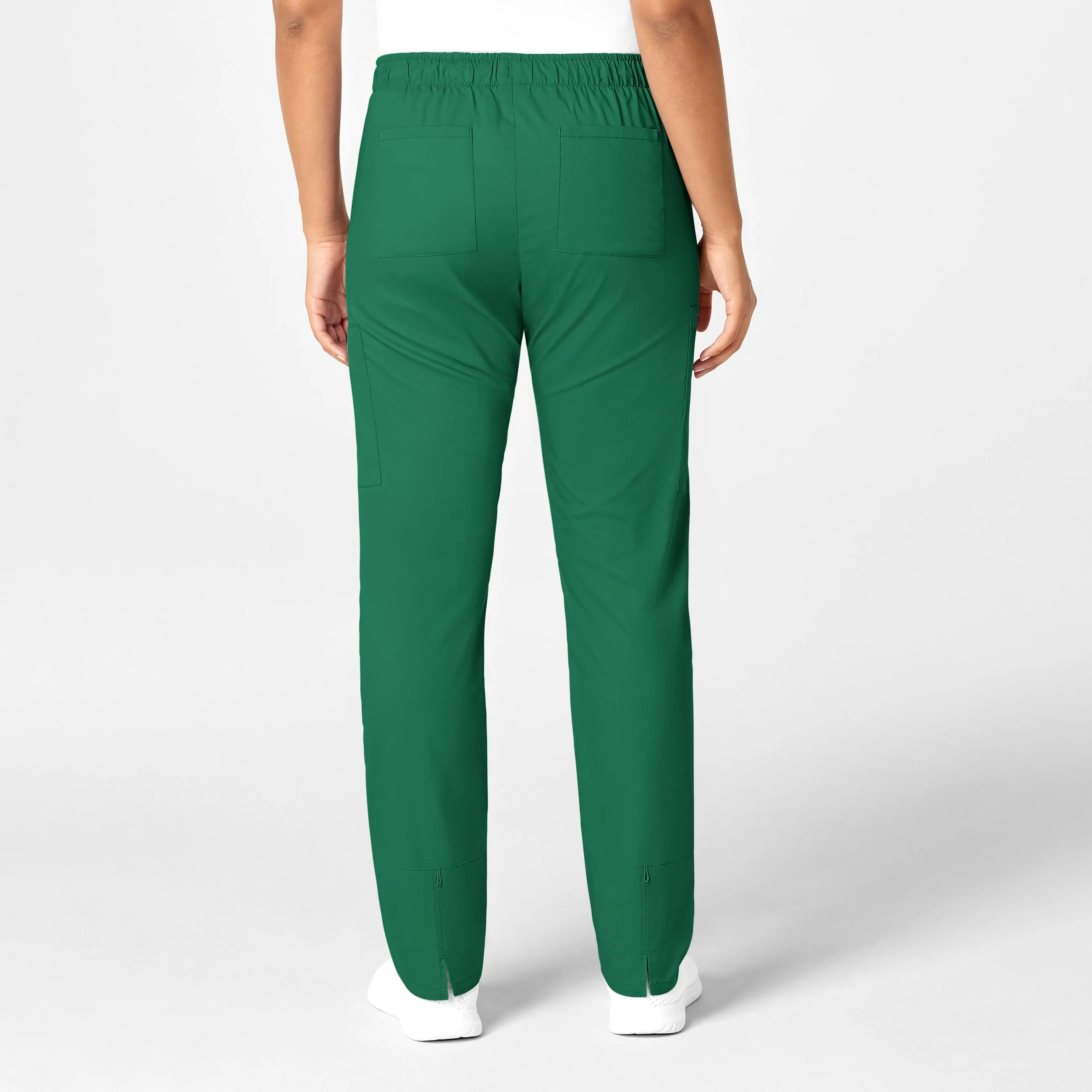 WonderWORK Women's Convertible Slim Leg Scrub Pant - Hunter