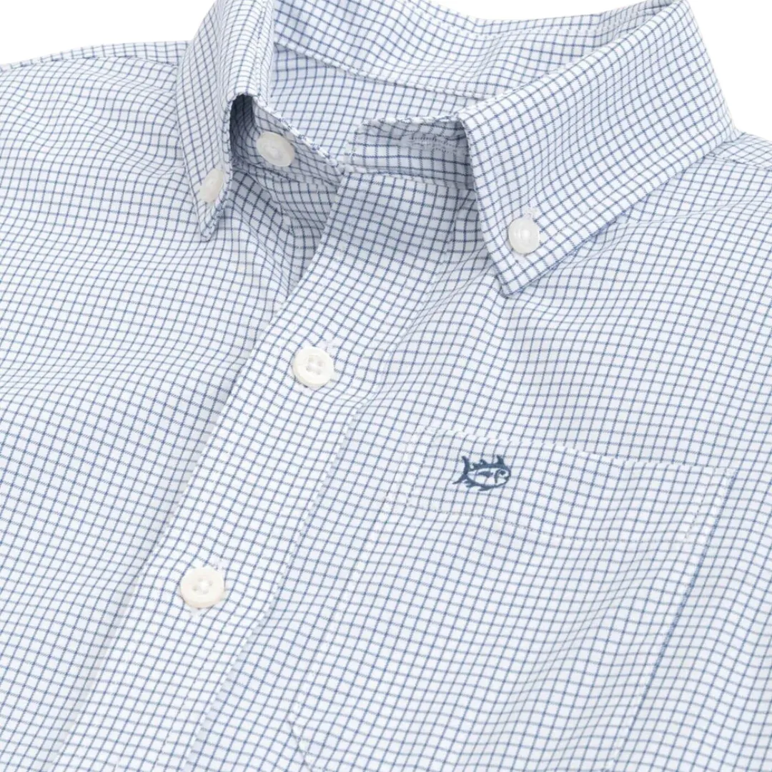 Youth Intercoastal Tattersail Sportshirt