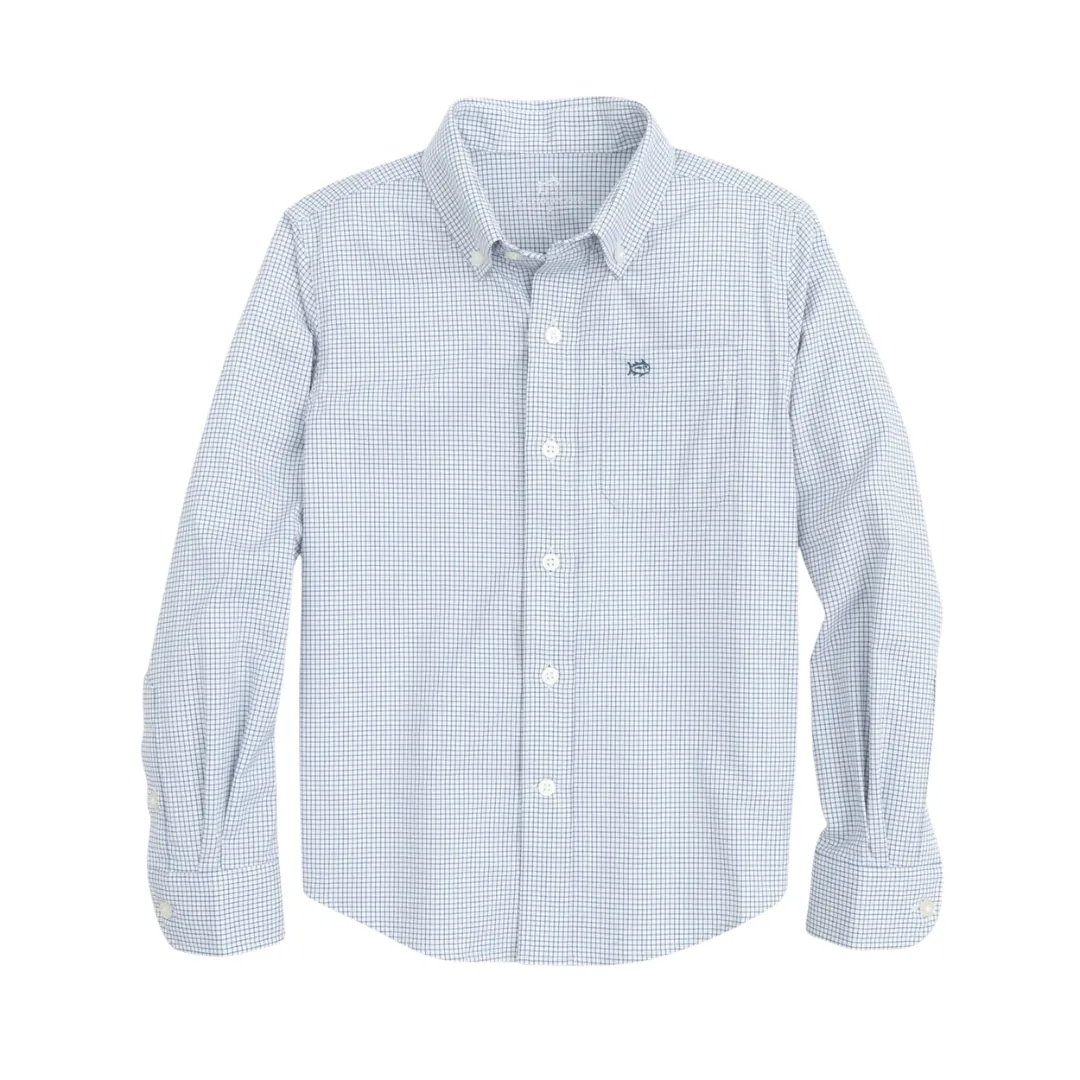 Youth Intercoastal Tattersail Sportshirt